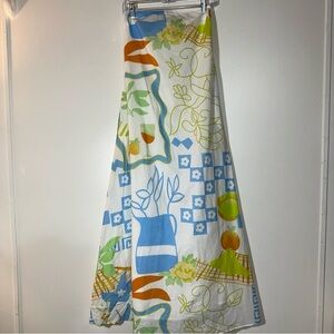 Petal & Pup White Maxi Skirt